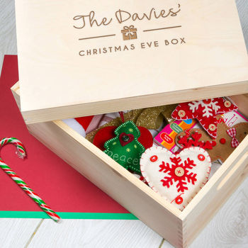 Personalised Large Christmas Eve Box For Family, 11 of 11