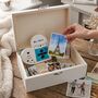 Personalised White Couples Date Night Treat Box Three Sizes, thumbnail 3 of 12
