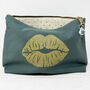 Glitter Lips Print Makeup Bag, thumbnail 11 of 11