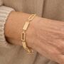 70th Birthday Seven Link Toggle Bracelet, thumbnail 3 of 7