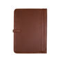 Personalised A4 Leather Document Holder In Brown, thumbnail 6 of 8