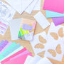 Butterfly Card Making Kit Cool | Iris Folding, thumbnail 2 of 6