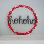 Ho Ho Ho Wreath Light, thumbnail 6 of 9