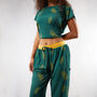 Pineapple Short Sleeve Lounge Bamboo Pyjamas, thumbnail 4 of 11