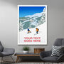 Personalised Ski And Snowboard Print, thumbnail 2 of 6