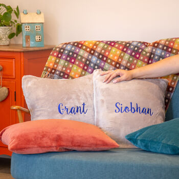Personalised Sherpa Style Cushion, 3 of 11