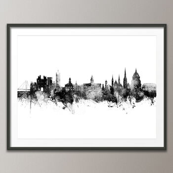 Lancaster Skyline Cityscape Art Print, 3 of 7