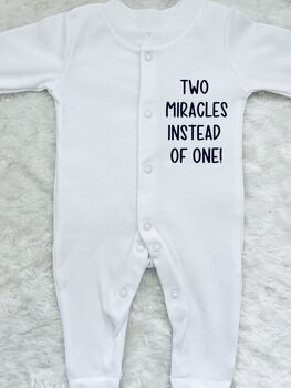 Twice The Blessing Twin Baby Gift, 9 of 11