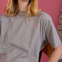 Embroidered Personalised 'Word' T Shirt, thumbnail 3 of 8