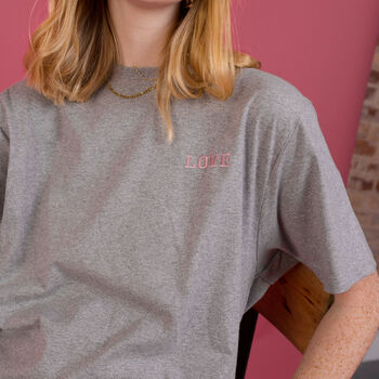 Embroidered Personalised 'Word' T Shirt, 3 of 8