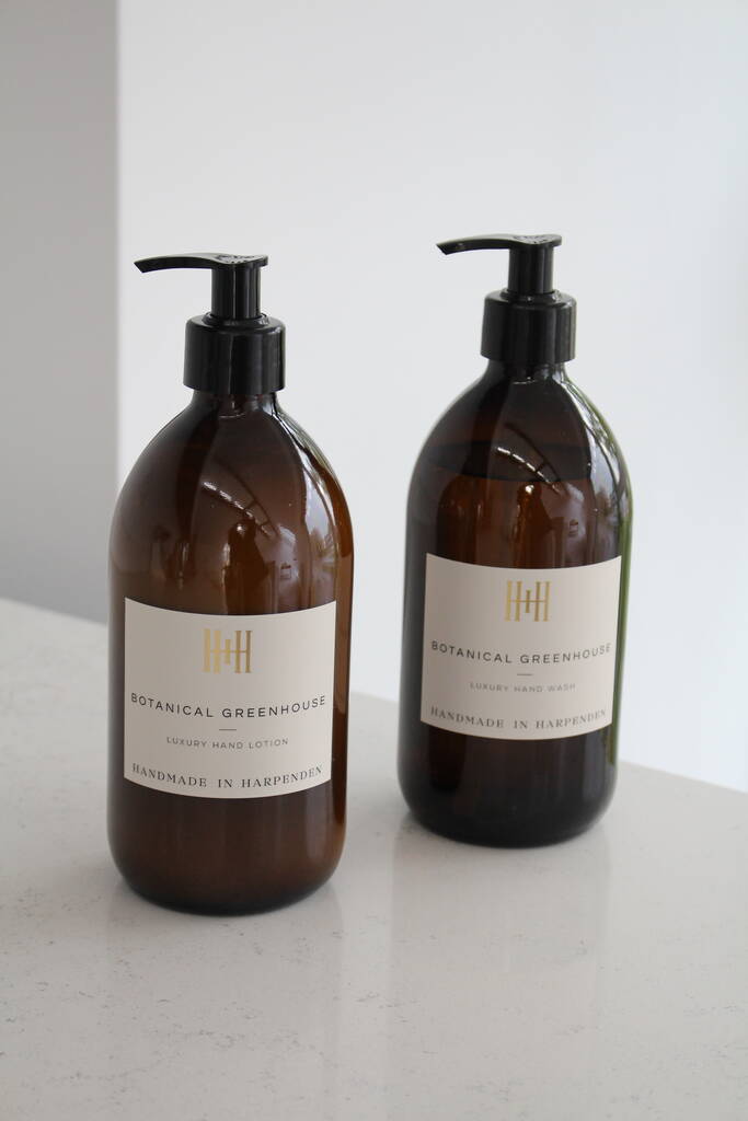 Luxury Apothecary Style Hand Wash And Lotion By Handmade in Harpenden