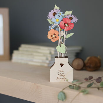 Personalised Family Flower Pot, 4 of 7