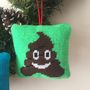 A Gift To Make You Smile! A Tapestry Cushion Kit Of Poo, thumbnail 4 of 4