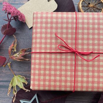 Retro Christmas Personalised Name Wrapping Paper Set, 5 of 10
