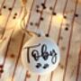 Personalised Calligraphy Christmas Bauble, thumbnail 7 of 9