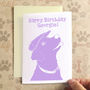 Personalised Labrador Birthday Card, thumbnail 1 of 5