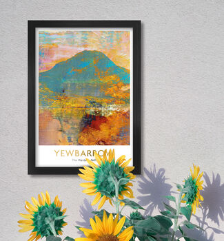 Yewbarrow Abstract Poster Print, 2 of 4
