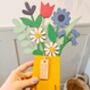Wooden Spring Flower Bouquet, thumbnail 3 of 4