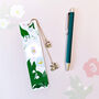 Personalised May 'Lily Of The Valley' Flower Bookmark, thumbnail 4 of 7