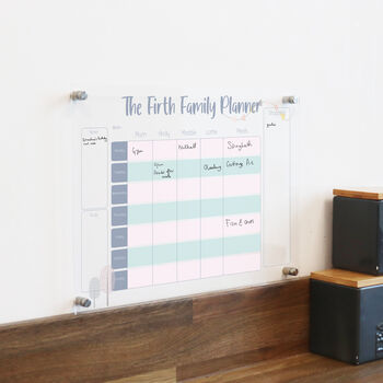 Personalised Wall Family Planner, 5 of 8