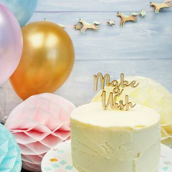 Make A Wish Cake Topper, 3 of 3