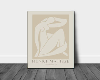 Cream Nude Matisee Print, 3 of 5