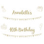 Personalised Celebration Crate With Metallic Text, thumbnail 6 of 6