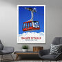 Sauze D'oulx Ski Resort Poster, thumbnail 2 of 6