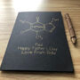 Personalised Coffee Molecule Father's Day Card, thumbnail 12 of 12