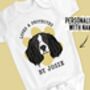 Springer Spaniel Baby Onesie, thumbnail 2 of 6