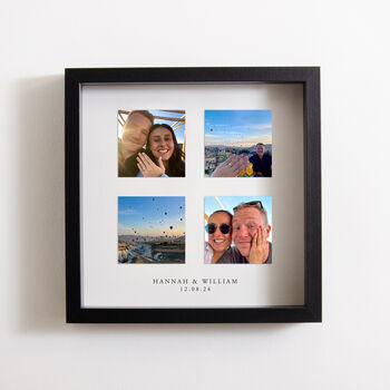 Personalised Wedding Photo Collage Frame, 4 of 11