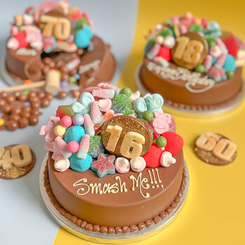 Pick 'N' Mix Milestone Birthday Smash Cake, 7 of 12