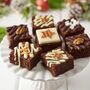 Festive Chocolate Truffle Cake Nine Piece Gifting, thumbnail 6 of 7