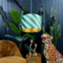 Apple Sours Helter Skelter Lampshades With Gold Lining, thumbnail 3 of 4
