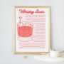 Whisky Sour Cocktail Print, thumbnail 1 of 2