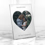 Personalised Silver Plated Heart Photo Frame, thumbnail 6 of 9