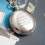 Antique Style Mechanical Personalised Pocket Watch, thumbnail 5 of 7