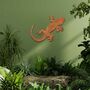 Rusty Metal Leopard Gecko Wall Decor Garden Gift, thumbnail 8 of 10