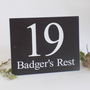 Personalised Slate Name And Number, thumbnail 11 of 12