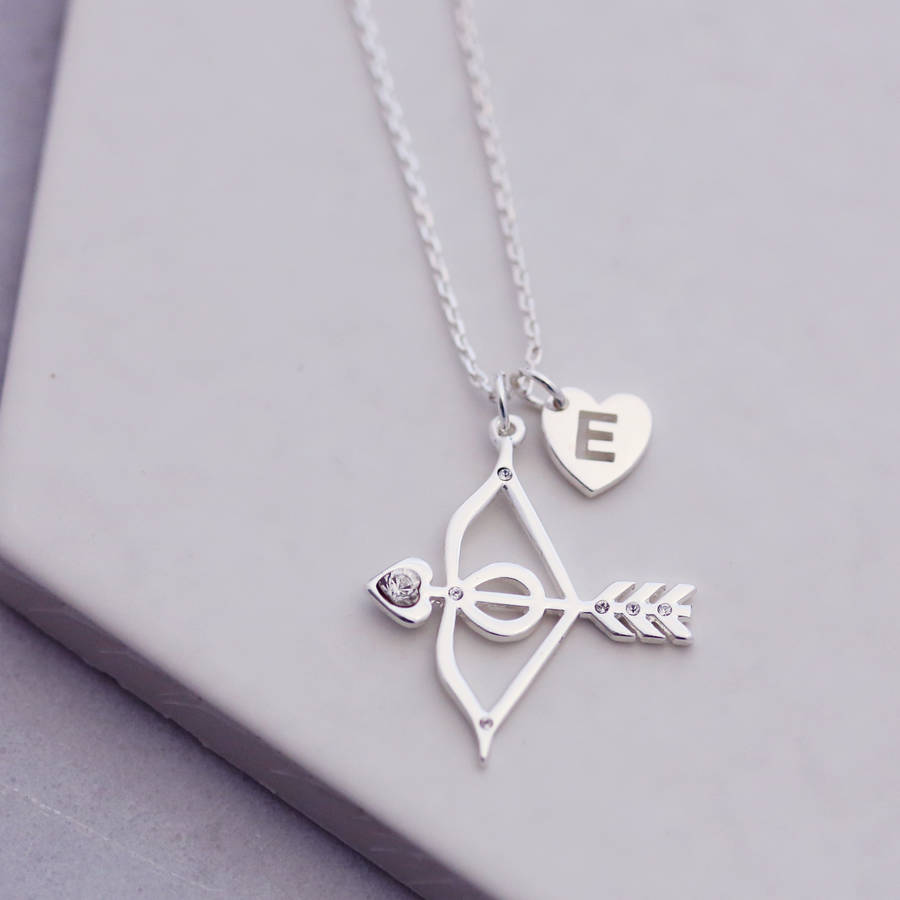 Heart And Arrow Necklace Collection By J&S Jewellery
