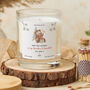 Personalised First Christmas As Grandma And Grandad Gift Candle, thumbnail 1 of 4