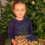 Neon Light Children's Christmas Jumper Sweatshirt, thumbnail 1 of 4