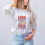 Love Disappoints Pizza Is Eternal Valentine Sweatshirt, thumbnail 4 of 5