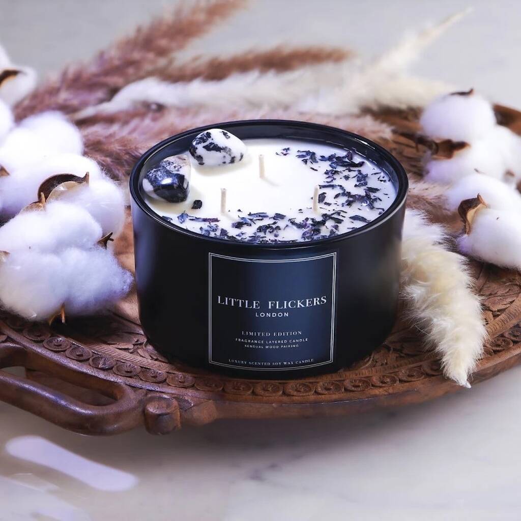 Limited Edition Luxury Scented Wax Candle By Lime Lace