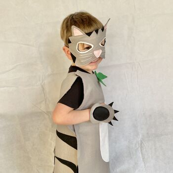 Felt Tabby Cat Costume For Kids And Adults, 6 of 11