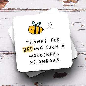 Personalised Mug 'Bee Ing A Wonderful Neighbour', 3 of 3