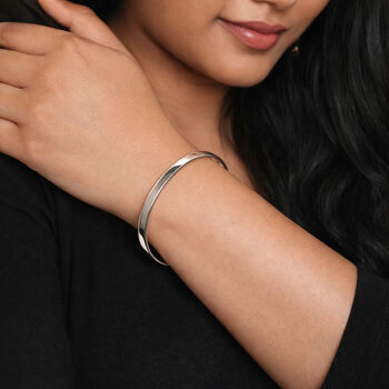 Personalised Heavy Sterling Silver Bangle, 4 of 12