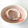 Love Heishi Bracelets With Tassel Stack Of Two, thumbnail 3 of 5