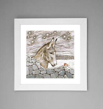 'Donkey And Robin' Print, 2 of 3