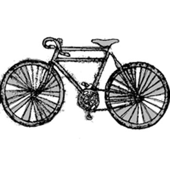 Bike Print Cycling Gift, 8 of 9